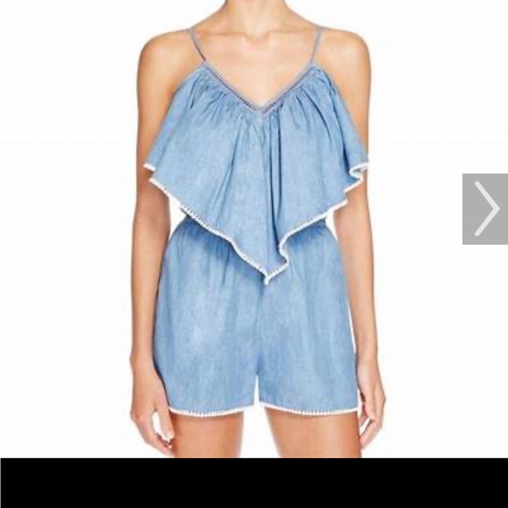 Chambray romper
